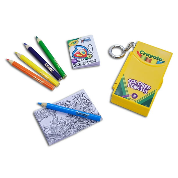 Crayola Coloring Set World's Smallest Miniature Game RETRO Toy NEW